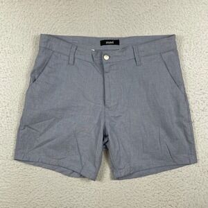 Mavi Nate Shorts Mens‎ 36 Blue Stretch Cotton Chino Summer Casual Bottoms